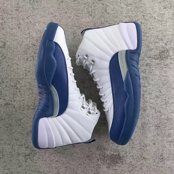 Authentic Air Jordan 12 France Blue